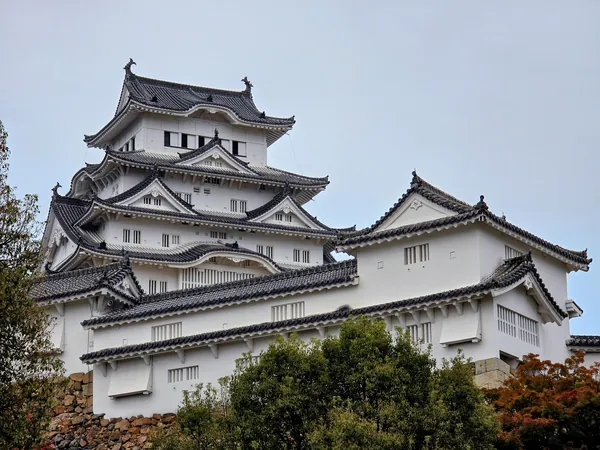 Zamek Himeji - Największy zamek Japonii w otoczeniu drzew